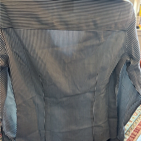 Brooks Brothers Black and White Striped Shirt - Picture 4 of 4